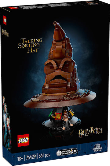 xlarge_20240814160944_lego_harry_potter_talking_sorting_hat_gia_18_eton_561tmch_76429.jpeg LEGO Harry Potter Der Sprechende Hut (76429) - Image 1