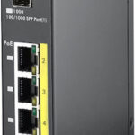 Zyxel RGS100-5P Unmanaged L2 PoE Switch with 4 Gigabit (1Gbps) Ethernet Ports and 1 SFP Port