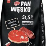 PAN MIĘSKO Beef with goat M  - dry dog food - 20kg