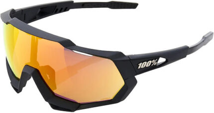 100percent Speedtrap - HiPER Mirror Lens Soft Tact Black