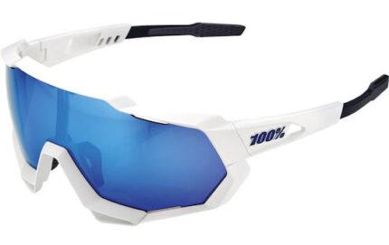 100percent Speedtrap - HiPER Mirror Lens Matte White