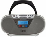 Aiwa BBTU-400SL portable stereo system Analog & digital 6 W FM Silver MP3 playback