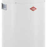 WESCO Kickmaster Soft Trash Bin white matt