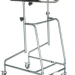 Four-wheeled support of pulpit type - walker