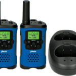 Alecto Walkie Talkie Set of 2, range 7 km, blue/black