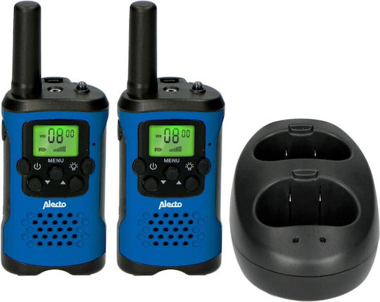 xlarge_20240925125149_paidiko_asyrmato_set_othoni_alecto_fr175bw.jpeg Alecto Walkie Talkie Set of 2, range 7 km, blue/black - Image 1