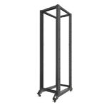 Lanberg Επιδαπέδια Καμπίνα Rack 42U Μαύρο