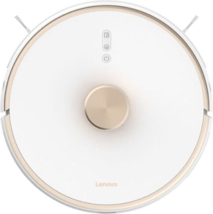Lenovo T1S Robot Vacuum Cleaner with Sensors & Mapping Laser and Suction Power 2700Pa White