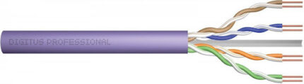 Digitus U/UTP Cat.6 (Gigabit) Καλώδιο Δικτύου Ethernet 305m Μωβ