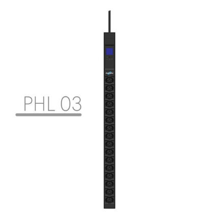 Πολύπριζο Rack Bluewalker Pdu Powerwalker Phl03 16xc13