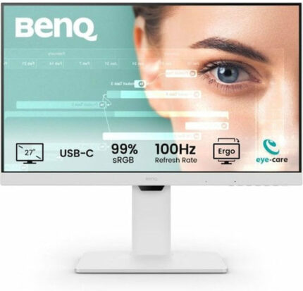 BenQ GW2786TC IPS Monitor 27" FHD 1920x1080 With Response Time 5ms GTG White