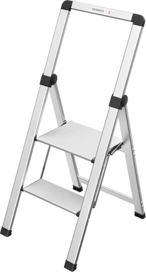 xlarge_20241024113025_hailo_skaloskampo_alouminiou_2_skalion_034342100.jpeg Hailo DK40 BasicLine Design 2 Step Ladder - Image 1