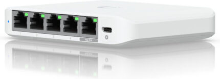 Ubiquiti UniFi Flex Mini 2.5G Managed 2.5G Ethernet (100/1000/2500) Power over Ethernet (PoE) Desktop White