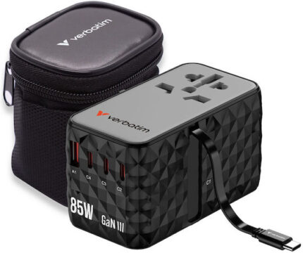 Verbatim Charge´n´Travel Diamond 85W Retr. Cable CNT-02     32127