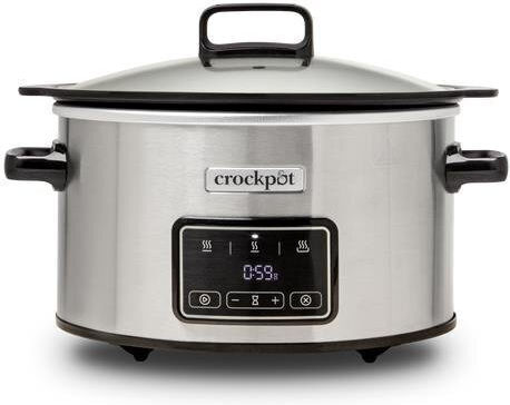 xlarge_20241114125154_crock_pot_csc111x_ilektriki_gastra_210w_me_choritikotita_3_5lt_asimi.jpeg Crockpot CSC111X Slow cooker 3.5 L Stainless steel - Image 1