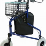 Ergonomic tricycle walker Barcelona RF-611 - Blue