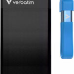 Verbatim Pocket SSD USB 3.2  1TB Black/Blue                 32191