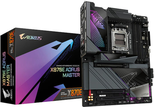xlarge_20241206162301_gigabyte_x870e_aorus_master_wi_fi_motherboard_atx_me_amd_am5_socket.jpeg Gigabyte X870E AORUS MASTER Wi-Fi Motherboard ATX με AMD AM5 Socket - Image 1