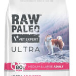 VETEXPERT Raw Paleo Ultra Pork Medium & Large Adult - dry dog food - 10kg