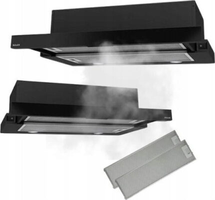 Telescopic hood MAAN Corona 2 G 50 Black