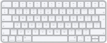 Apple Magic Ασύρματο Bluetooth Πληκτρολόγιο International English Συμβατό με Mac Λευκό