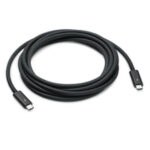 Apple Thunderbolt 4 Cable 100W Μαύρο 3m (MW5H3ZM/A)