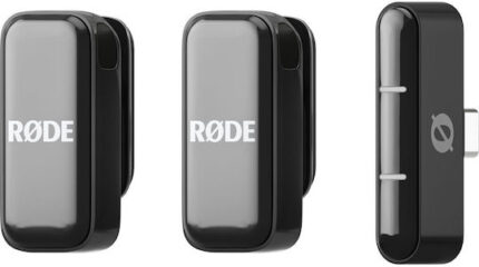 RODE Wireless Micro - 2-channel digital wireless system  USB-C  black