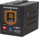 KEMOT PROsinus-800 emergency power supply unit – a pure sine wave inverter with a 12V charging function  230V  800VA/500W – black