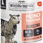 WIEJSKA ZAGRODA Puppy Lamb Mono - wet dog food - 400g