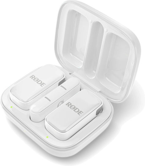 xlarge_20250203143709_rode_asyrmato_mikrofono_micro_set_se_leyko_chroma.jpeg RODE Wireless Micro - 2-channel digital wireless system Lightning white - Image 1