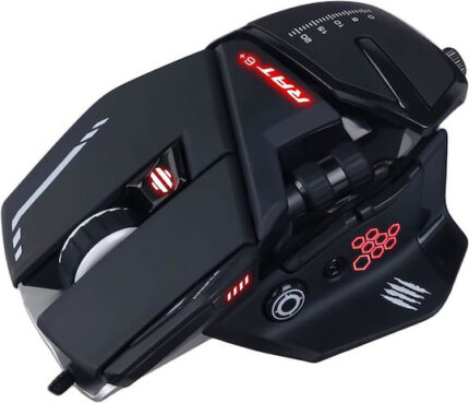 MadCatz R.A.T. 6+ Black Optical Gaming Mouse