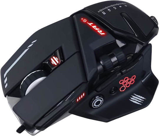 xlarge_20250217144719_mad_catz_r_a_t_6_gaming_pontiki_12000_dpi_mayro.jpeg MadCatz R.A.T. 6+ Black Optical Gaming Mouse - Image 1
