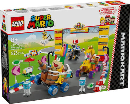 LEGO Super Mario 72036 Baby Peach & Grand Prix-Set