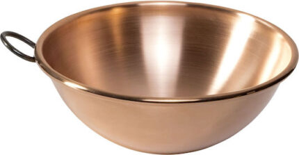 De Buyer inocuivre copper mixing bowl with loop handle