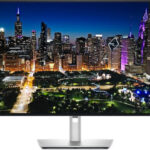 DELL UltraSharp U3225QE computer monitor 80 cm (31.5 ) 3840 x 2160 pixels 4K Ultra HD LCD Black  Silver