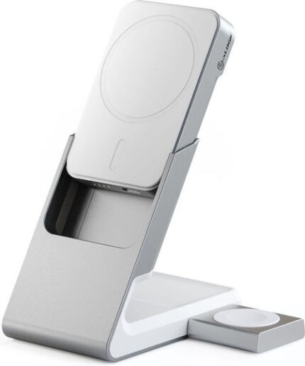Alogic Matrix+ 3-in-1 Magnetic Charger+Power Bank+AW Puk white