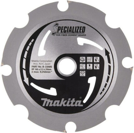 Makita SPECIALIZED Saw Blade 165x20x4Z
