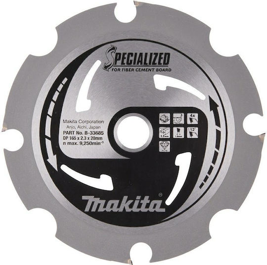 xlarge_20250328164448_makita_diskos_kopis_xylou.jpeg Makita SPECIALIZED Saw Blade 165x20x4Z - Image 1