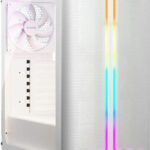Be Quiet Pure Base 501 DX Gaming Midi Tower Computer Case with Side Window and RGB Lighting White