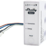 SHELLY WiFi 3EM-63W Gen3 1/3-Channel Power and Energy Meter  White
