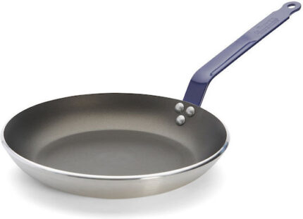 De Buyer Non-Stick NonStick Forged Aluminium Induction Frying Pan Choc Resto blue 28cm (8440 28) deBuyer28) deBuyer 28)