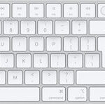 Apple Magic Ασύρματο Bluetooth Πληκτρολόγιο International English Συμβατό με Mac Λευκό