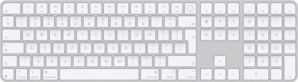 Apple Magic Ασύρματο Bluetooth Πληκτρολόγιο International English Συμβατό με Mac Λευκό