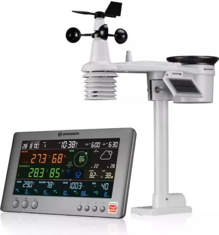 Bresser Smarte Tuya Profi-Wetter station mit 7-in-1-Sensor