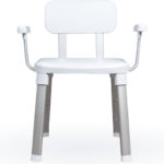 Weinberger Gratia shower & bath chair with backrest and armrests