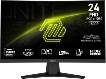 MSI MAG 244C VA Curved Monitor 23.6" FHD 1920x1080 180Hz