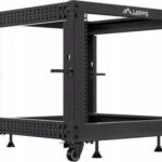 Lanberg Επιτοίχια Καμπίνα Rack 9U Μαύρο