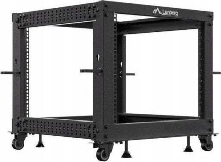 Lanberg Επιτοίχια Καμπίνα Rack 9U Μαύρο
