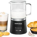 Rommelsbacher Milk Frother 500ml stainless steel black Schwarz MS 625 (MS 625)