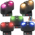 Light4Me SID2 - 4-in-1 LED multi-effect light + beam/laser/strobe effect